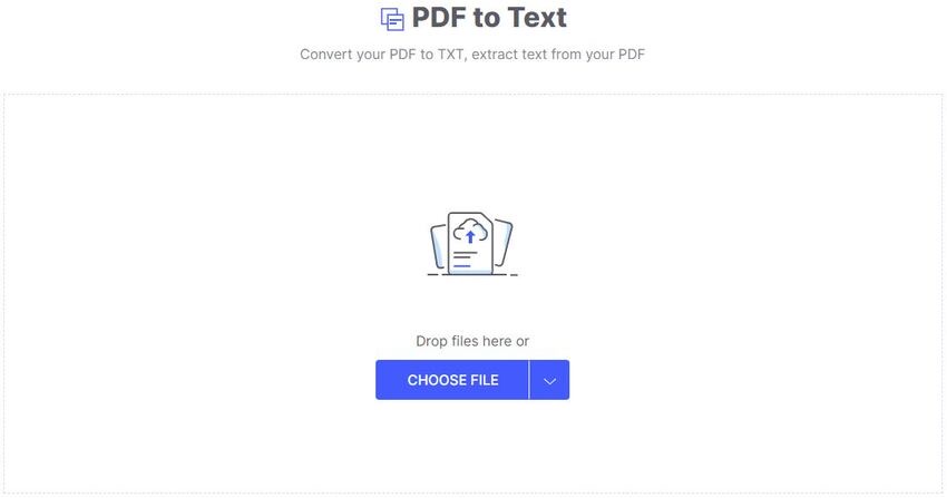 convert pdf file to txt online