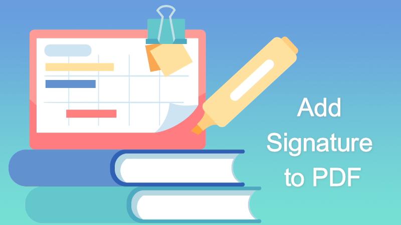 add signature to pdf