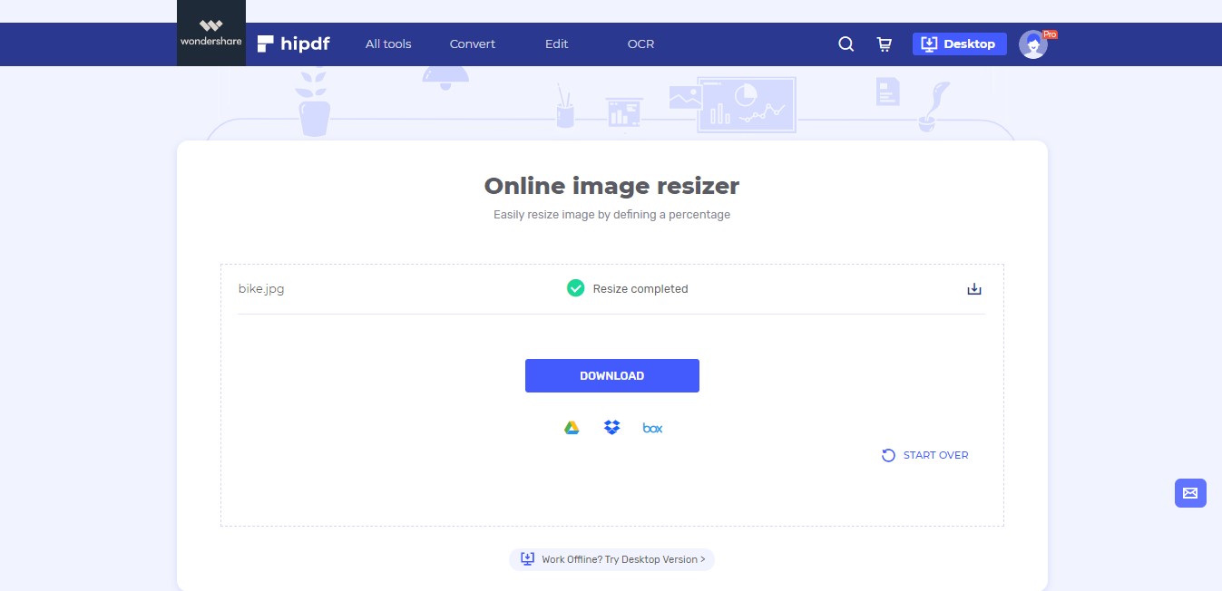 online image resizer