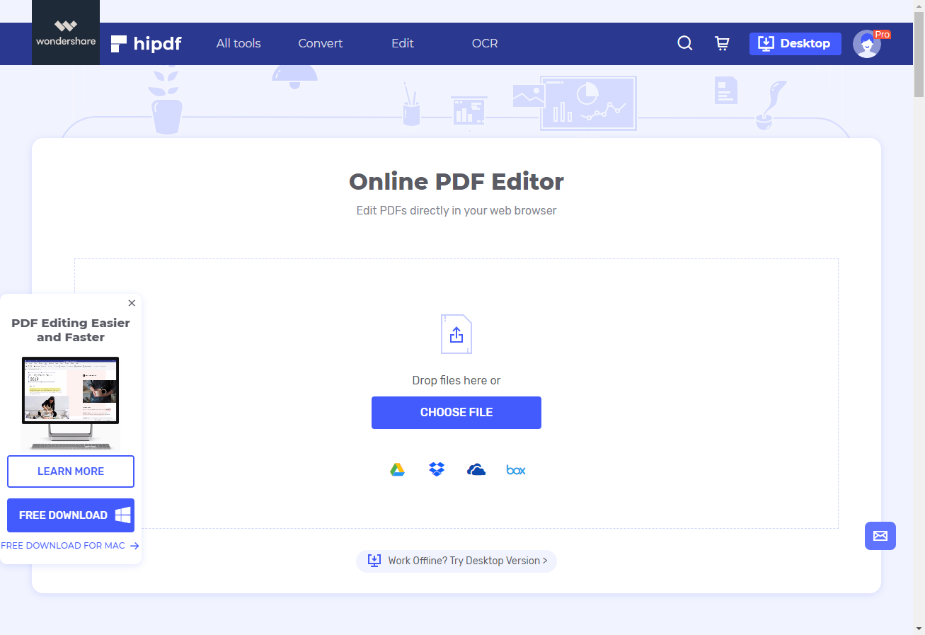 pdf editor free online no sign up