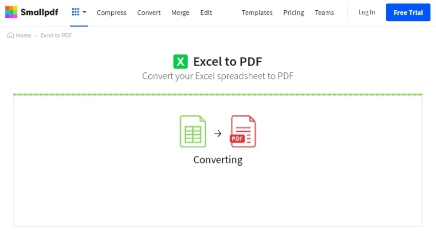 free xlxs to pdf converter online