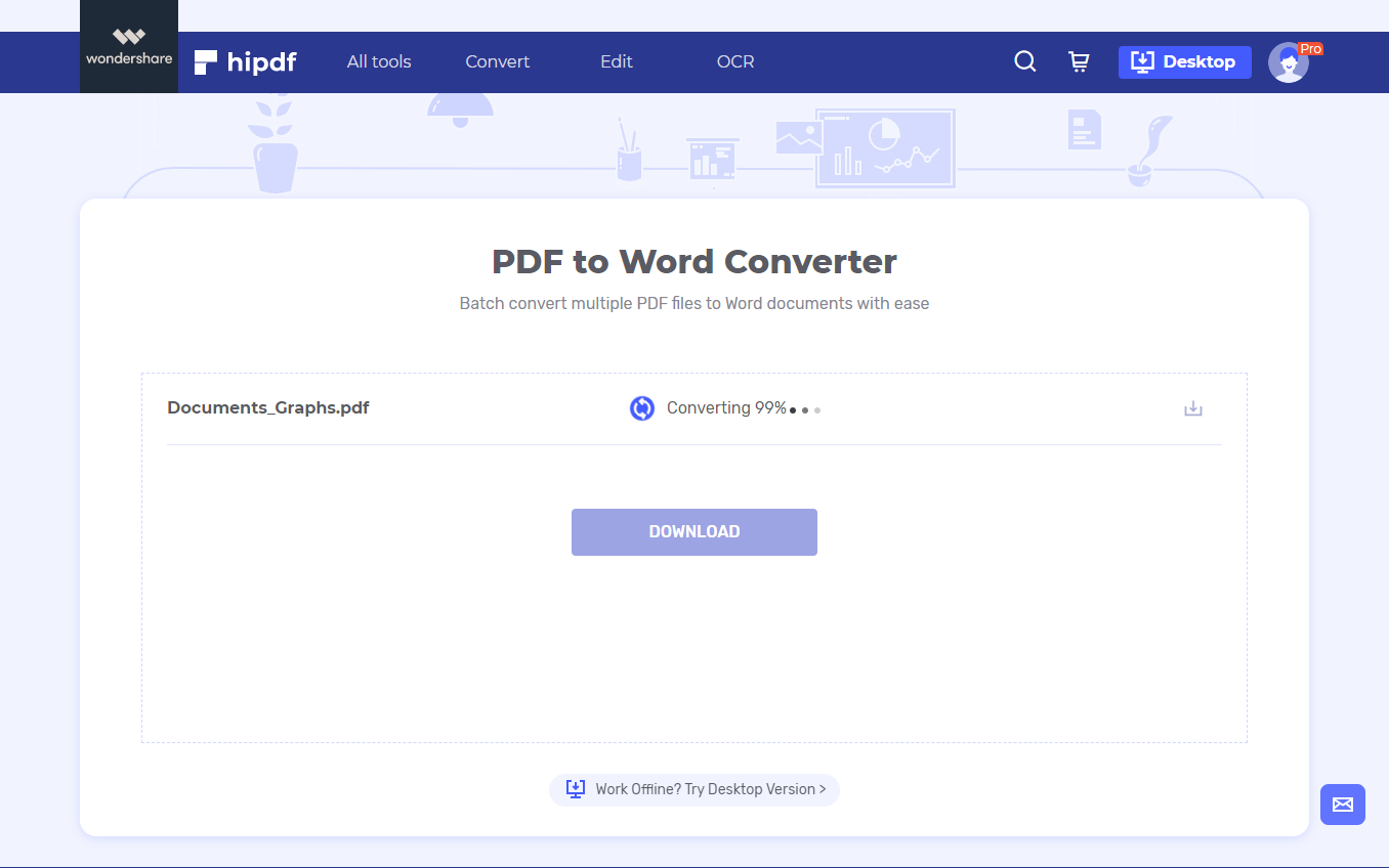 pdf to word conversion