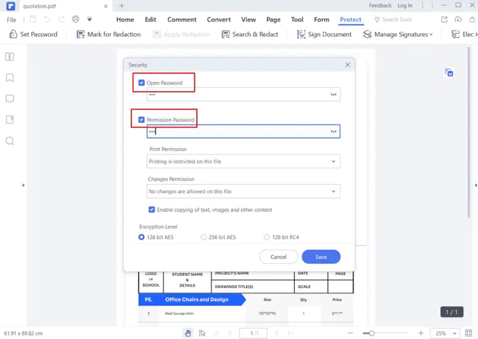 pdfelement remove password from pdf