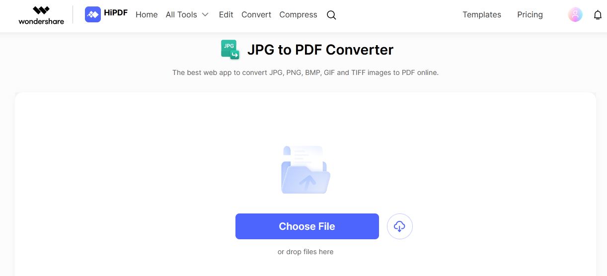 hipdf png to pdf converter free