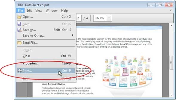 printing option to split pdf pages