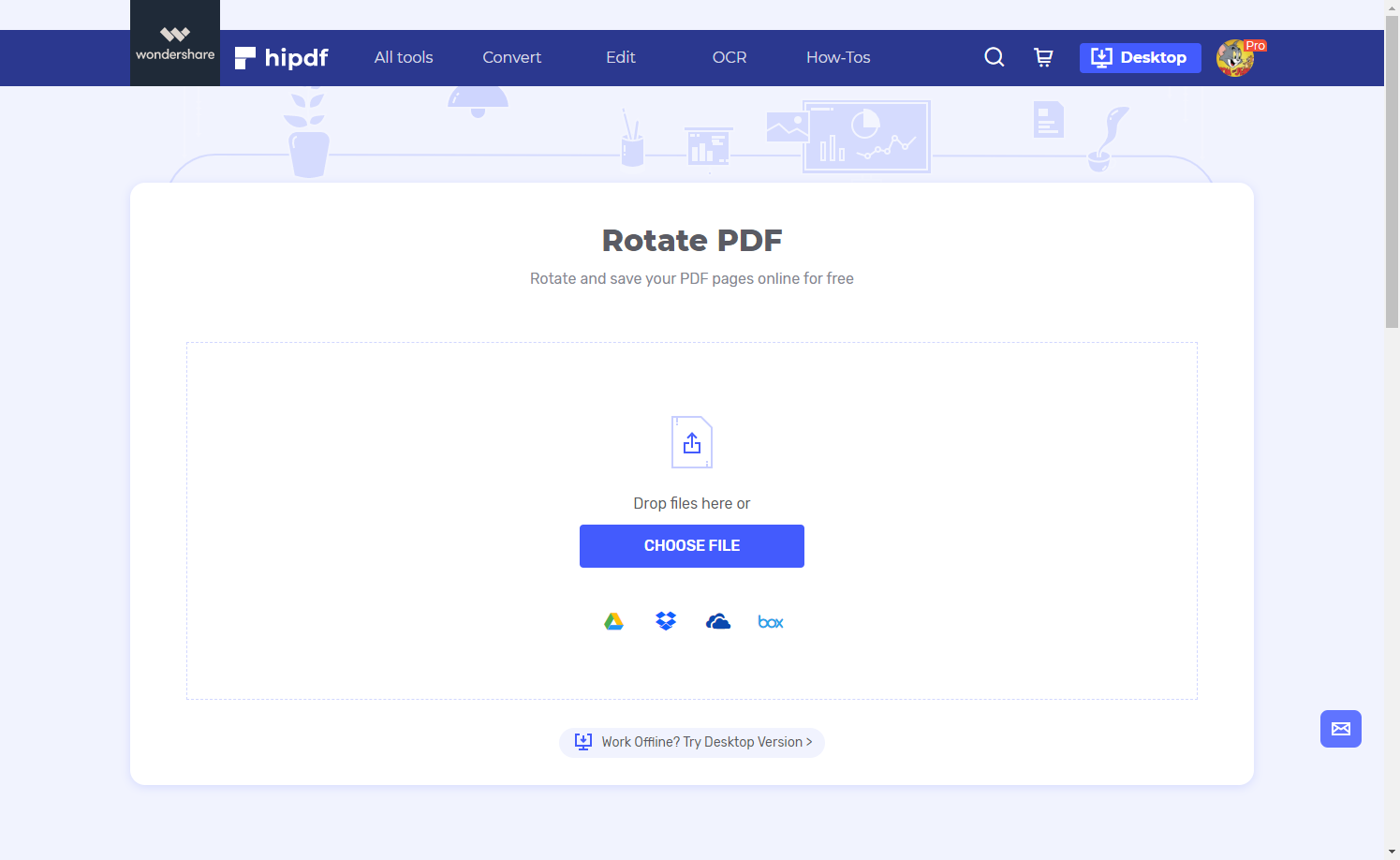 rotate pdf tool