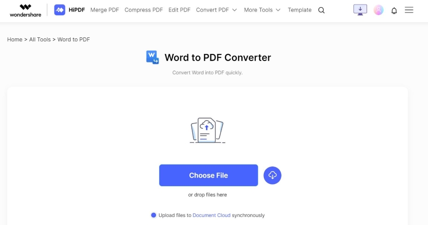 how to convert word to pdf online