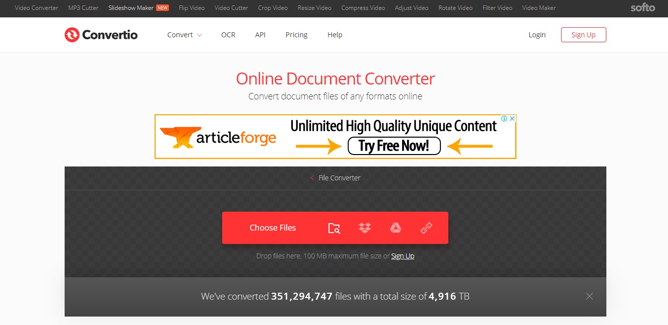 convertio gif to pdf converter