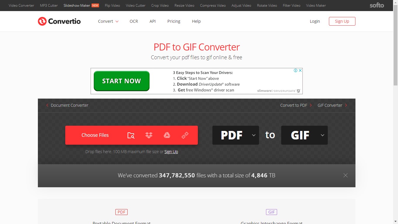 convertio pdf to gif converter online