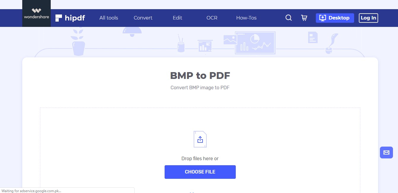 hipdf bmp to pdf converter