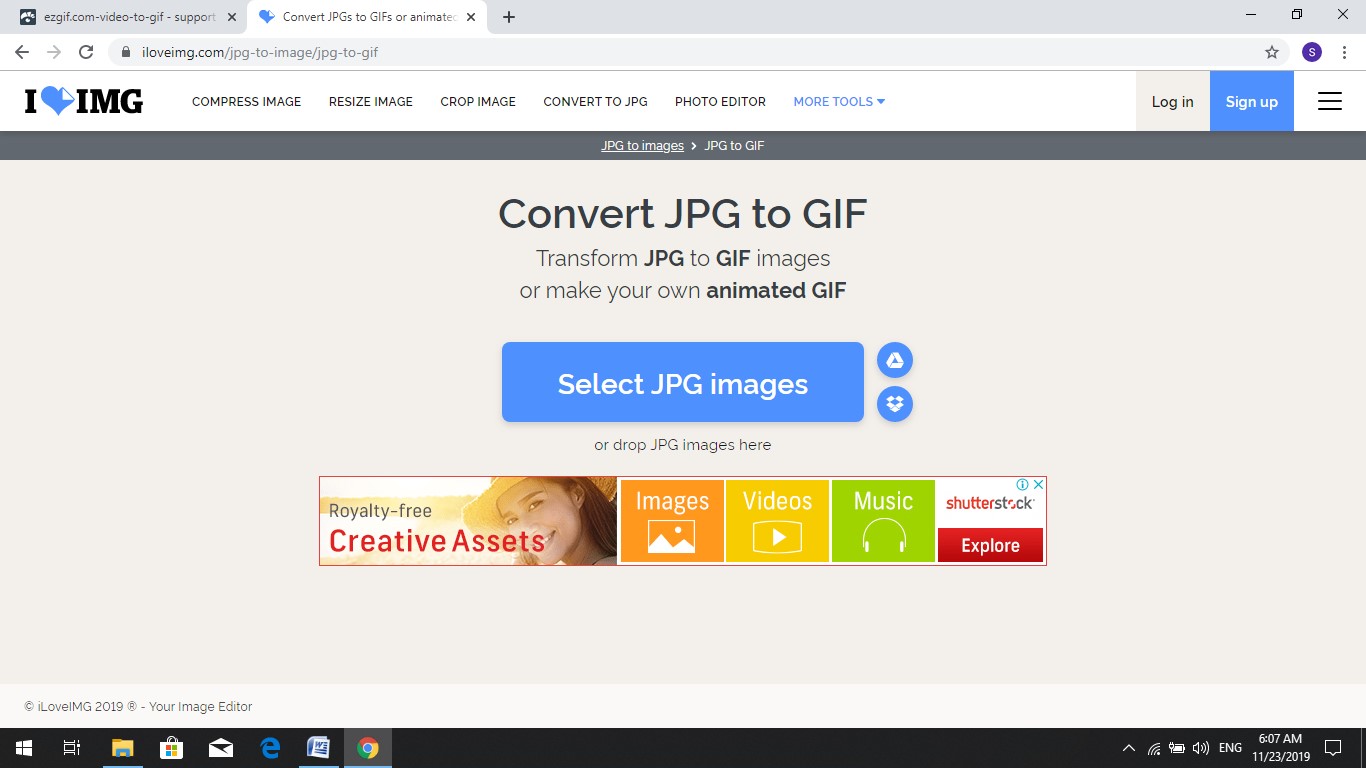 iloveimg jpg to gif converter