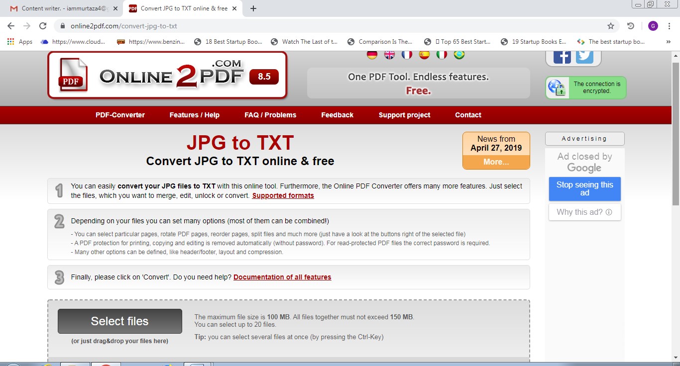 online2pdf jpg to txt converter