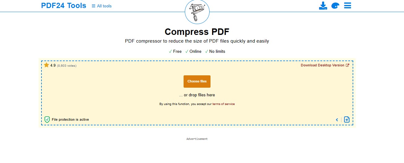 pdf24 tools resize pdf