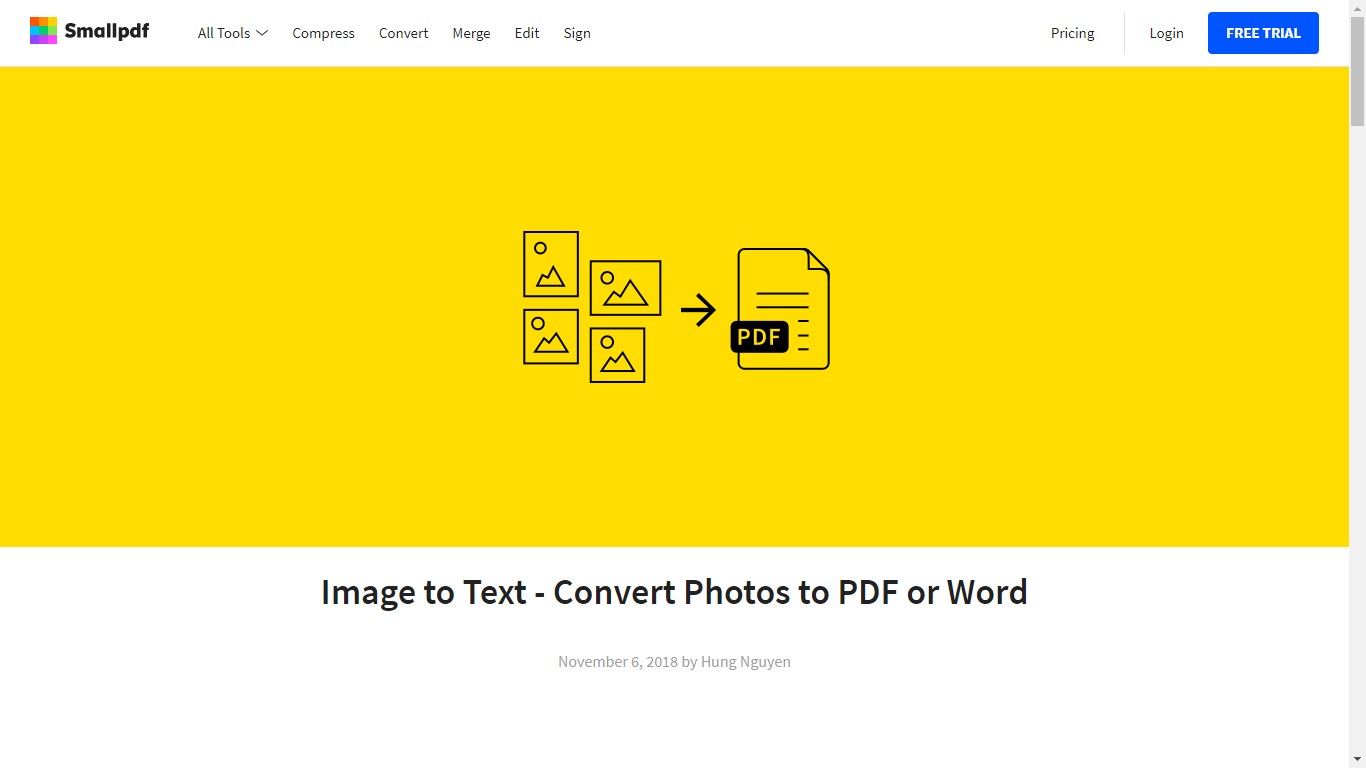 smallpdf image to text converter