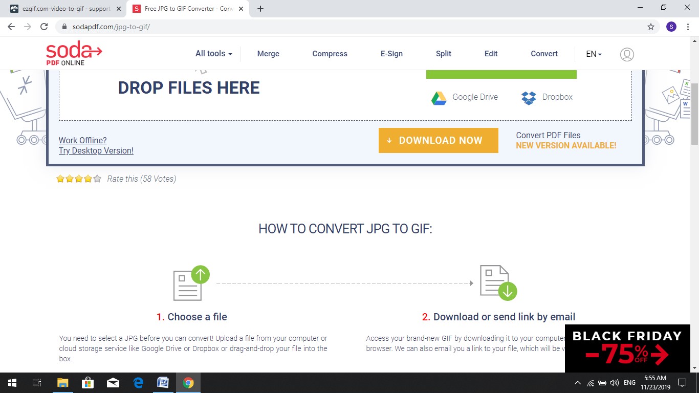 sodapdf jpg to gif converter