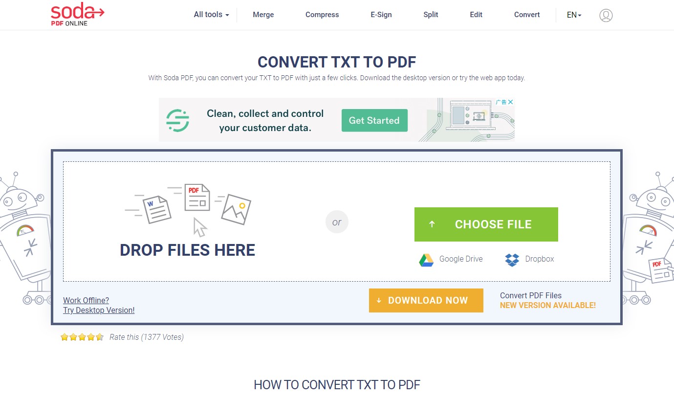 linux convert txt to pdf