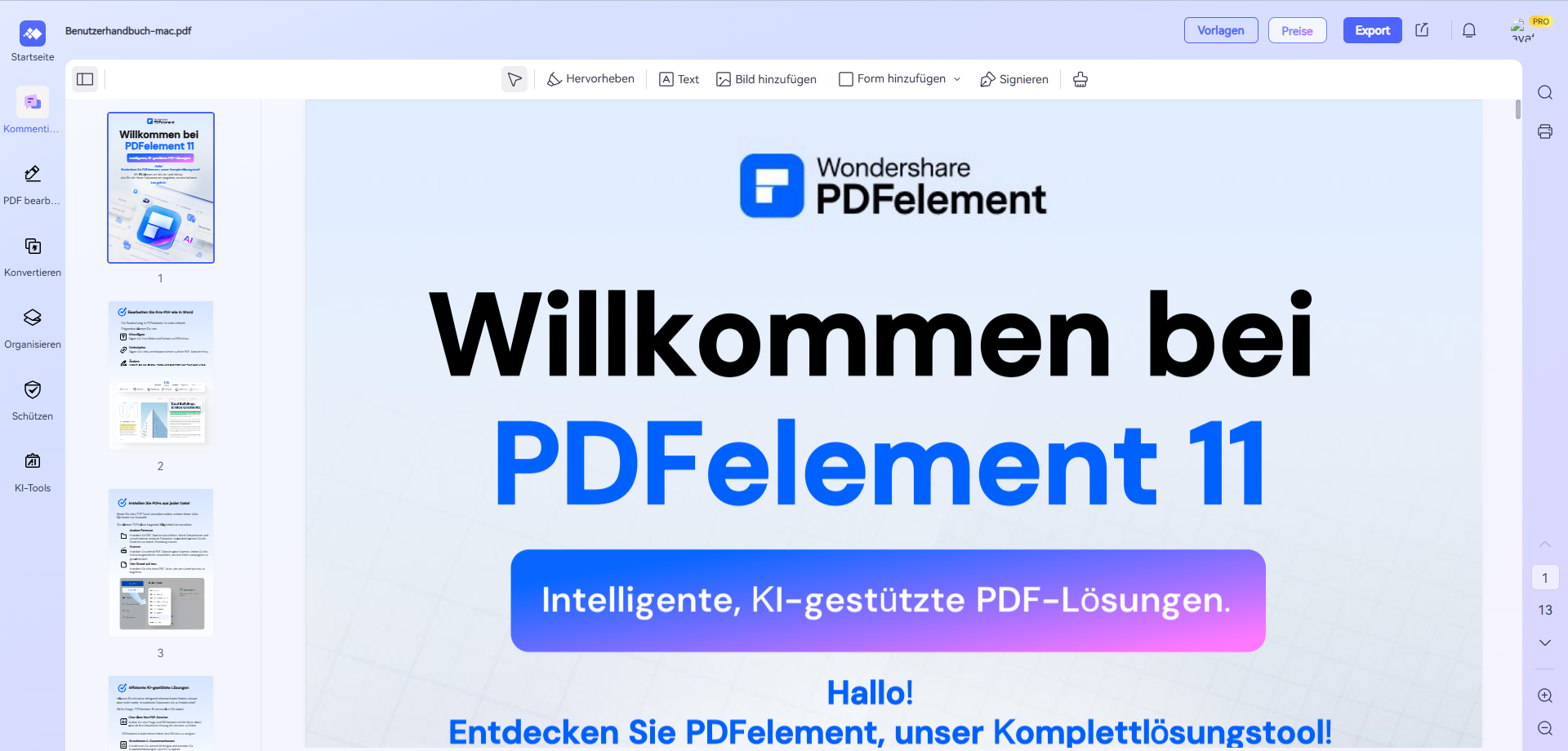 Wenn Sie auf die Schaltfläche "DATEI AUSWÄHLEN" klicken, wird ein Fenster angezeigt, in dem Sie Ihren Datei-Explorer verwenden können, um die Datei auszuwählen, die Sie bearbeiten möchten. Wenn Sie sie ausgewählt haben, klicken Sie auf "Auswählen", um dies zu bestätigen.