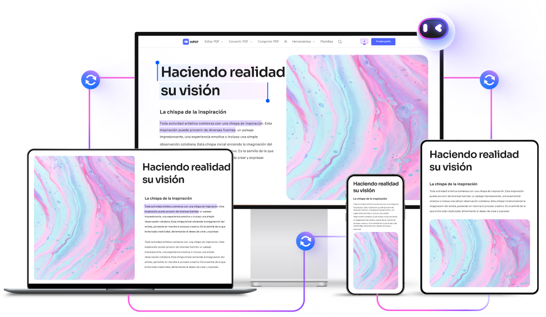 hipdf editor de PDF con ia