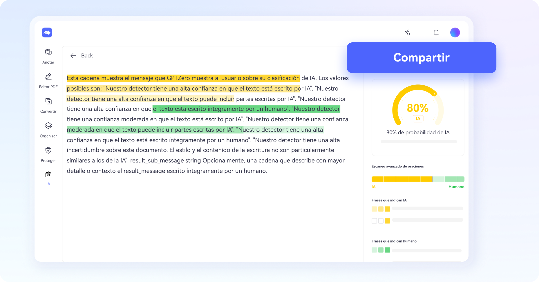 detecta contenido de ia ahora