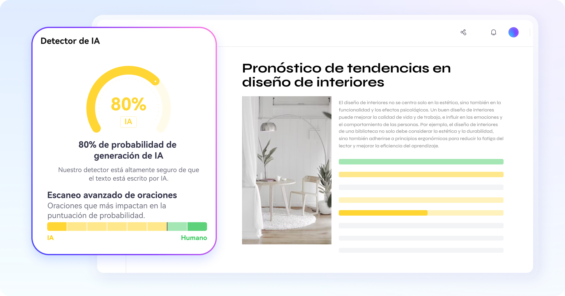 puntuación de verosimilitud de ia
