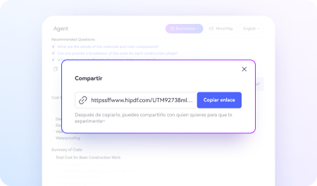 La IA extrae respuestas del PDF