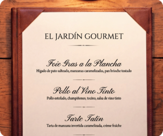 traducir menu de restaurante despues con IA