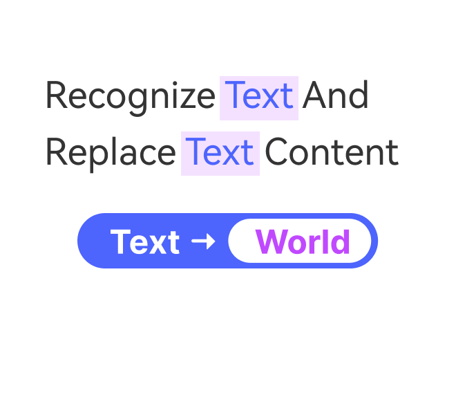 Replace Texts in PDF