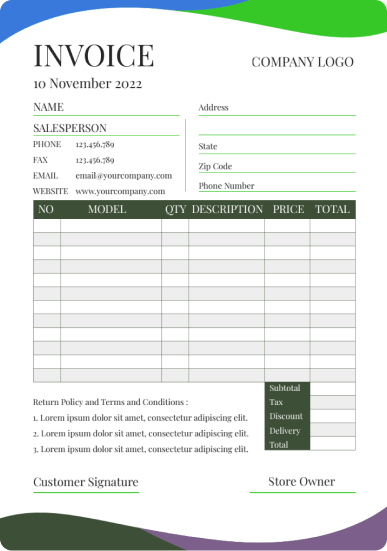 free invoice template download