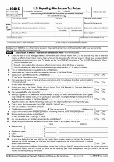 income tax template