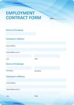 PDF contract