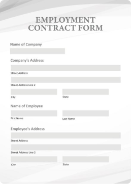 PDF contract