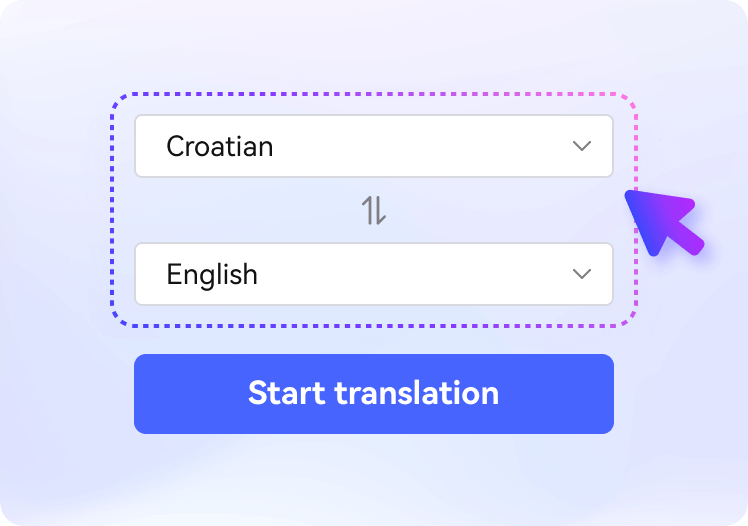 croatian to english pdf translation