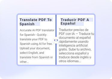 translate english to spanish pdf