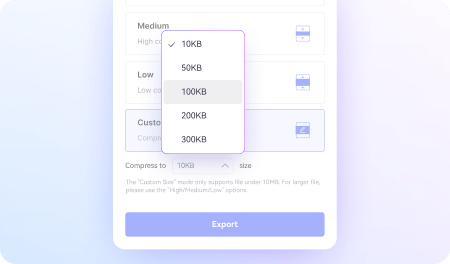 compress pdf to size