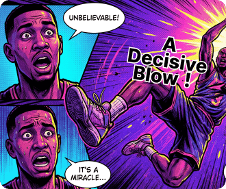 After example of comic image translation