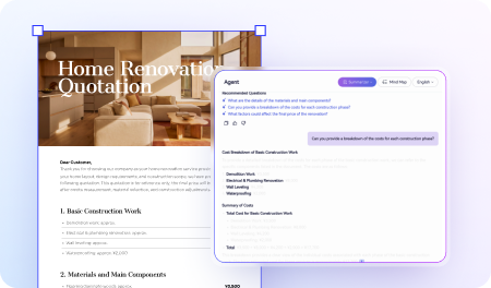 ask questions in pdf